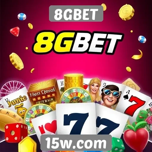 Variedade de jogos disponíveis no 8GBET