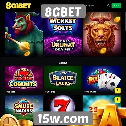 8GBET oferece variedade de opções de jogos online
